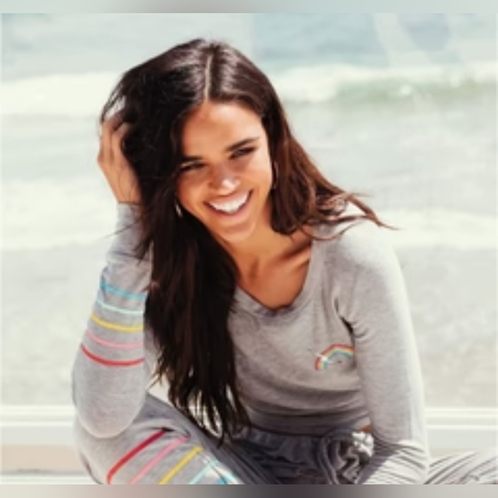 Chaser size Large rainbow bolt cozy pullover